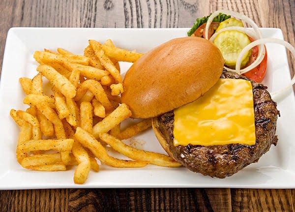 The Big Jim's Black Jack Burger, which is served at Uncle Ernies in Panama City, is among the best burgers in Bay County. It comes with traditional toppings and is served on a brioche bun with one side for $14.95.
