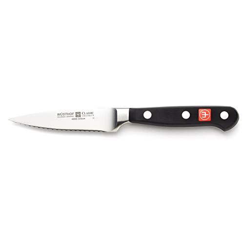 7) WÜSTHOF Fully-Serrated Paring Knife