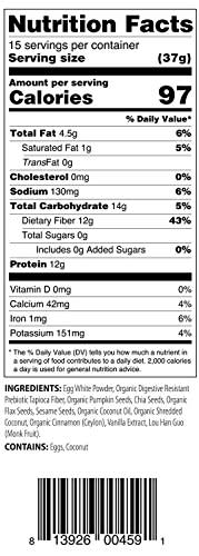 Julian Bakery ProGranola Cereal | Vanilla Cinnamon | 12g Protein | Paleo | 2 Net Carbs | Gluten-Free | Grain-Free | 2 Pack