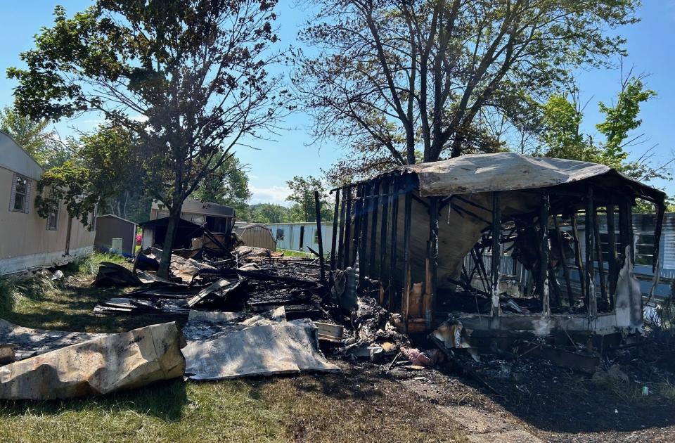 Fire departments from Somerset, Listie, Friedens, Sipesville and Rockwood, and the Somerset EMS, responded to the fire.