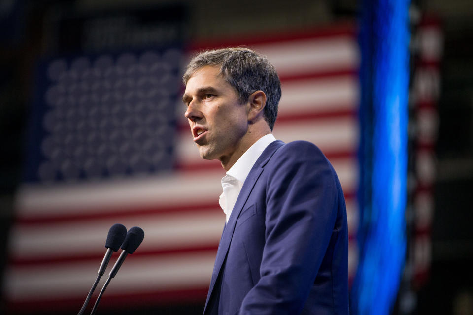 Beto O'Rourke has endorsed a mandatory assault weapons buyback, among other tough gun safety provisions. (Photo: Scott Eisen/Getty Images)