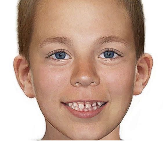 Missing boy Thomas Speath as he may look now. Photo: AAP