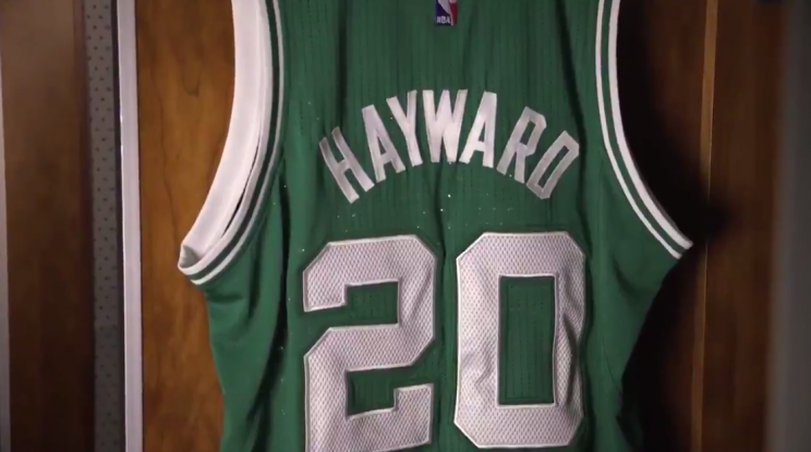 Celtics confirm Hayward will wear No. 20, Allen's old number
