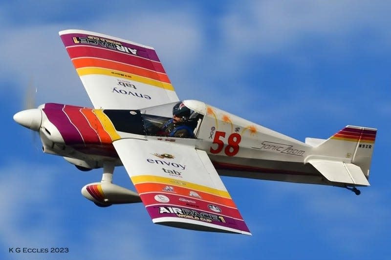 Todd Rumsey competed at the National Championship Air Races this past summer in Reno, Nev.