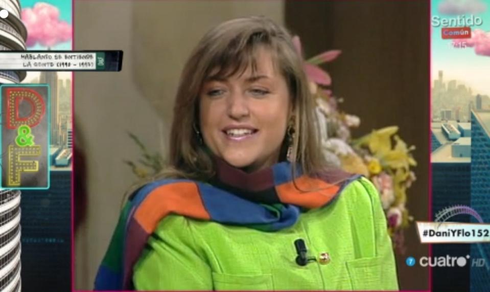 Lydia Lozano en 'Hablando se entiende la gente' en 1990. (Foto: Mediaset)