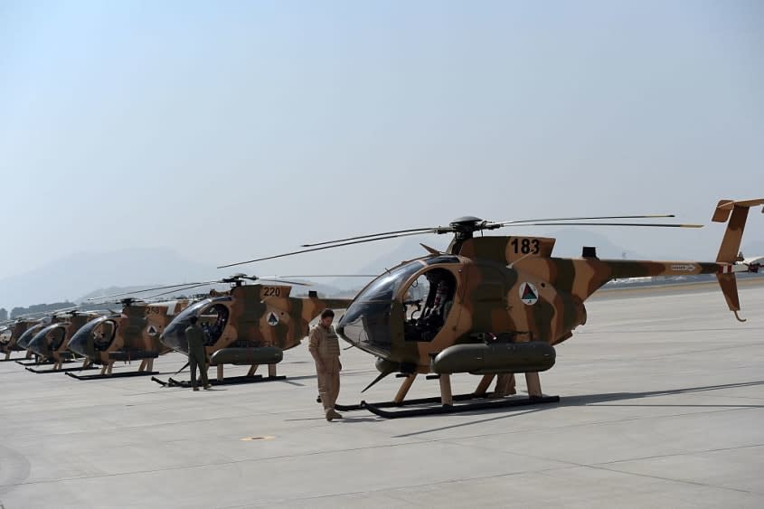 Afghan pilot.