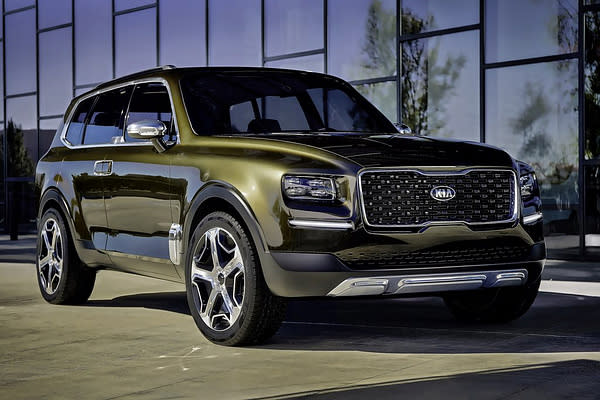 7人座SUV雛形？KIA Telluride Concept目前沒量產可能