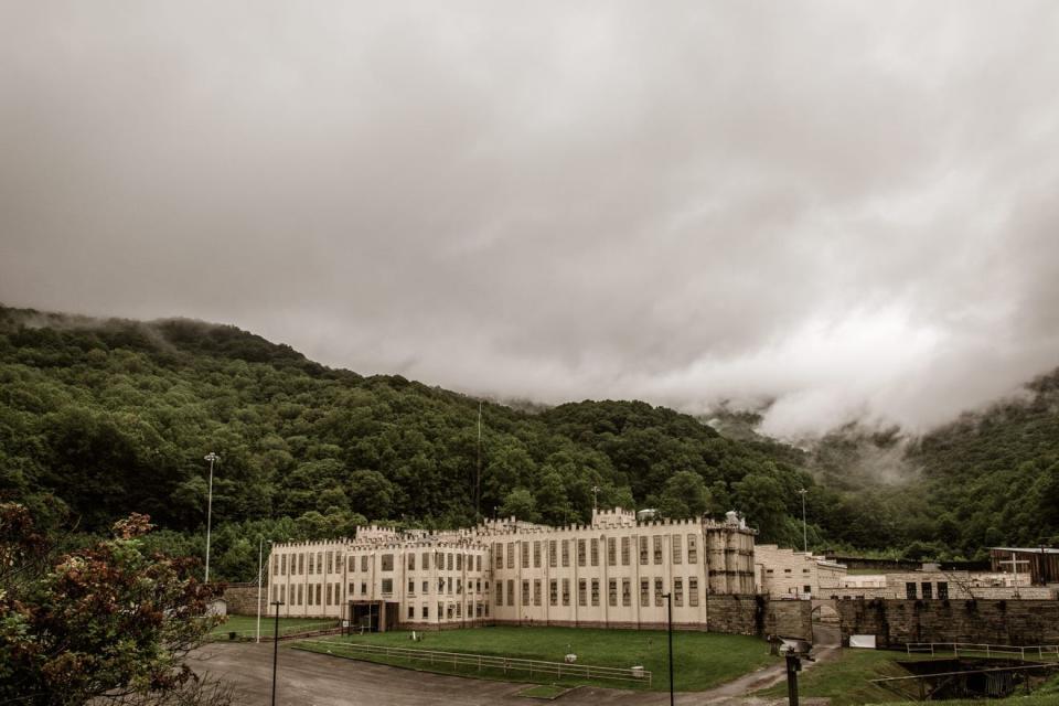 Bushy Mountain is eerie even without the fog