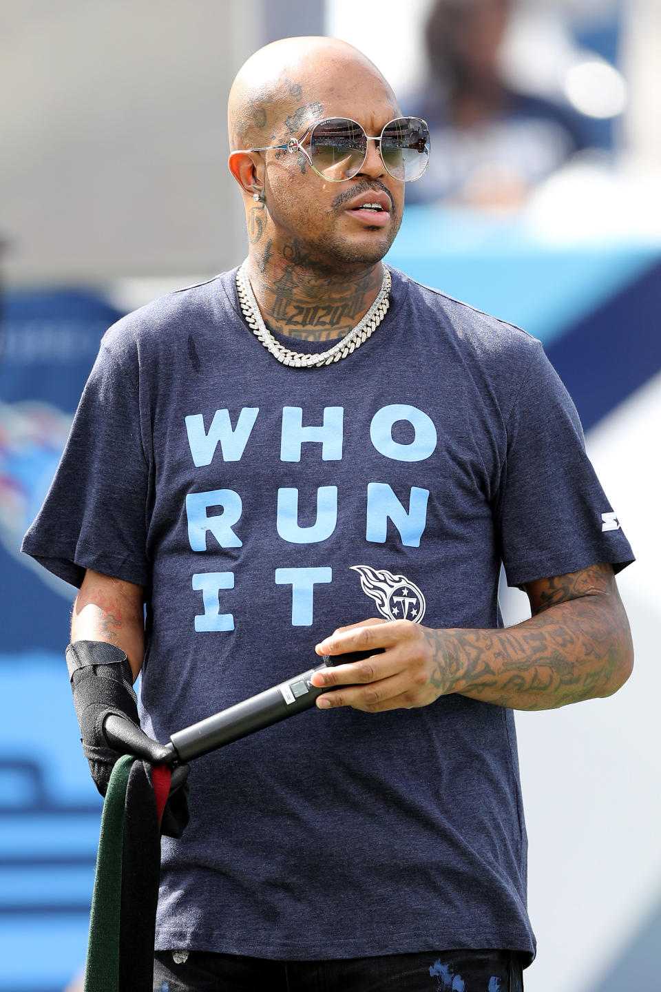 DJ Paul Wearing T-Shirt