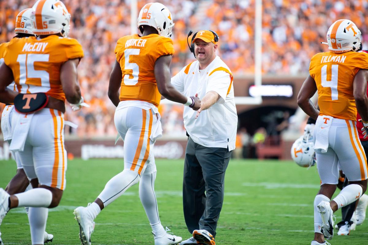 Josh Heupel feels Tennessee's bye week comes at the 'right time