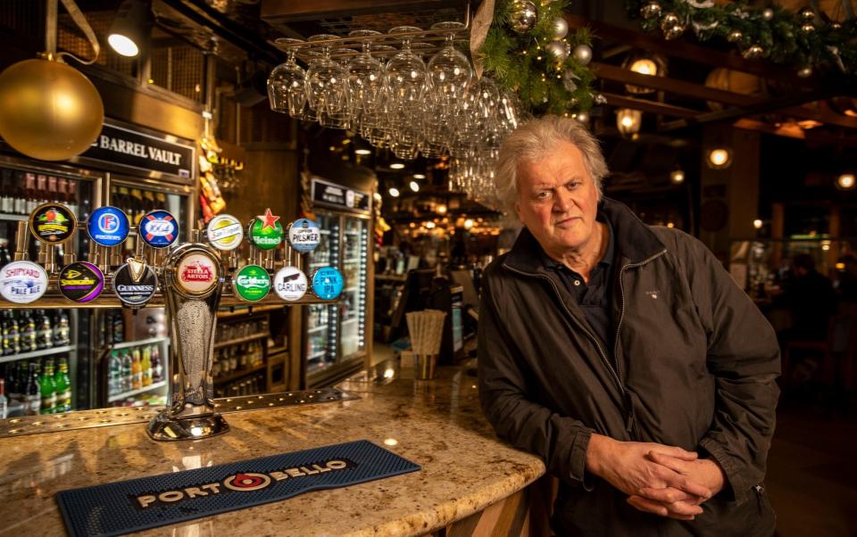 JD Wetherspoon chairman Tim Martin - Heathcliff O'Malley