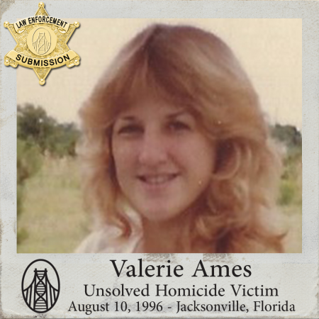 The Jacksonville Sheriff's Office on Tuesday announced an arrest in the 1996 sexual assault stabbing death of Valerie Ames.