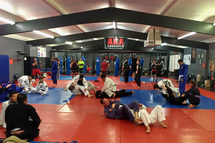 <b>Photo: American Kickboxing Academy/<a href="https://yelp.com/biz_photos/american-kickboxing-academy-sunnyvale?utm_campaign=4be0fb12-d24a-48b1-a934-13b63434b93f%2Ce00f0d57-d83b-4e4b-a434-1f0f22f27988&utm_medium=81024472-a80c-4266-a0e5-a3bf8775daa7" rel="nofollow noopener" target="_blank" data-ylk="slk:Yelp;elm:context_link;itc:0;sec:content-canvas" class="link ">Yelp</a></b>