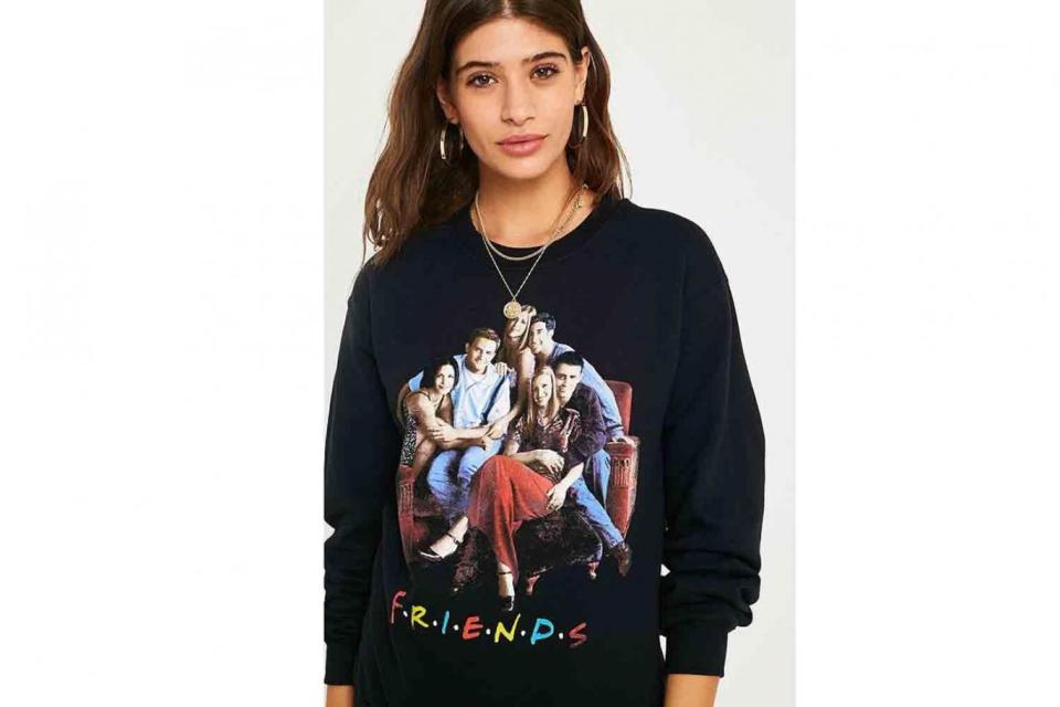 Friends Throwback Crew Neck Sweatshirt