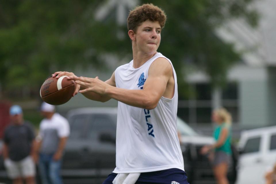Maclay hosted Aucilla Christian in a 7v7 football game on June 28, 2022, at Maclay School.