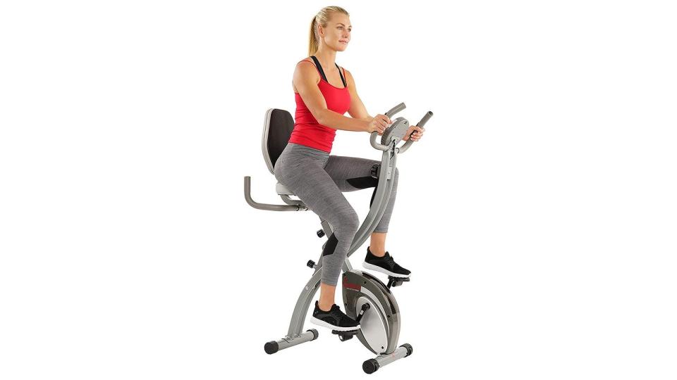 This exercise bike boasts nearly 1,500 five-star ratings and reviews.