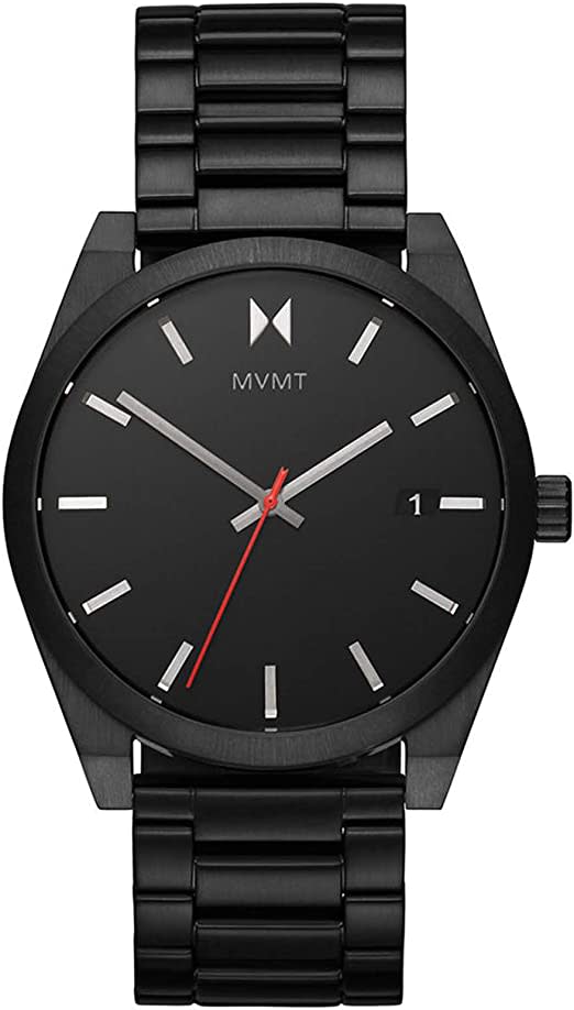 mvmt all black watch for men