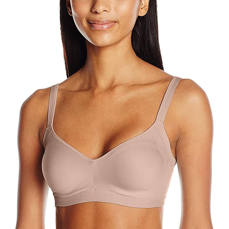 Warner’s Easy Does It Underarm Smoothing Wireless Lightly Lined Bra