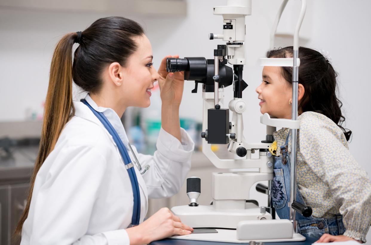Myopia diagnoses are increasing in children.