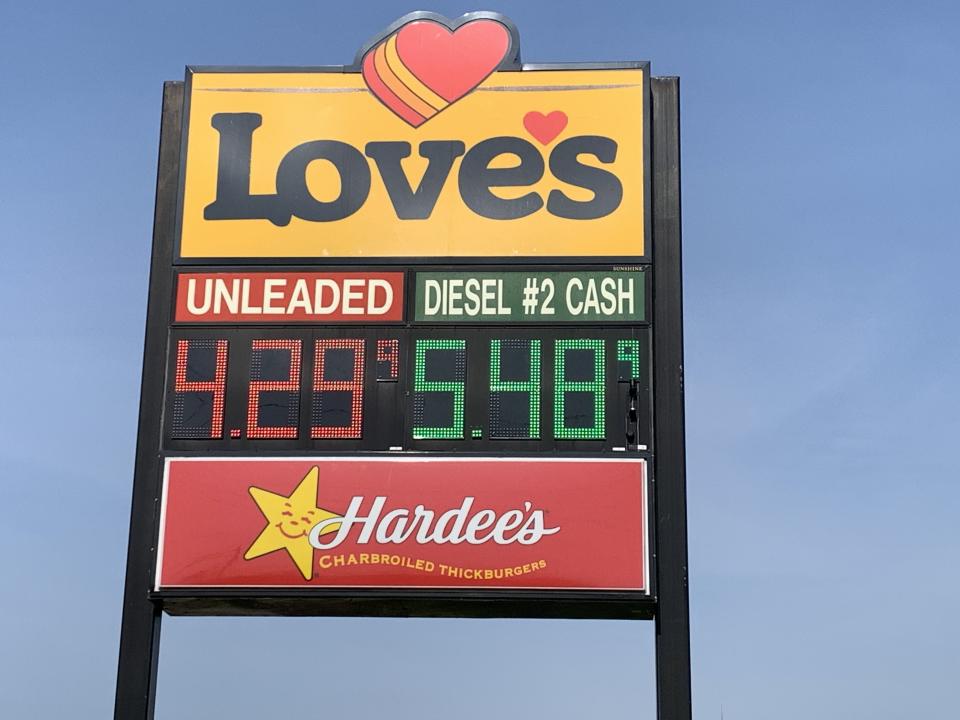 Love's Travel Stop on Edwin C. Moses at I-75 | James Rider/Staff