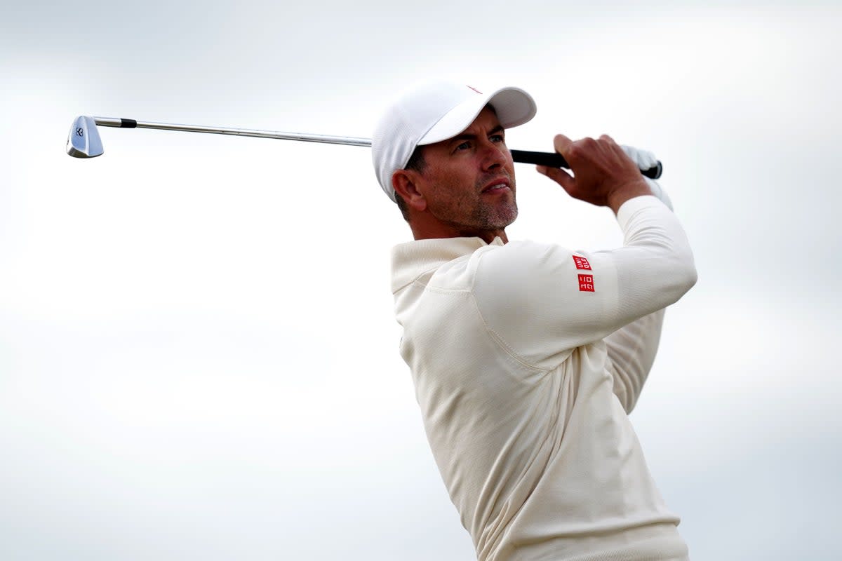 Adam Scott has set himself the ambition target of a career grand slam (David Davies/PA) (PA Wire)