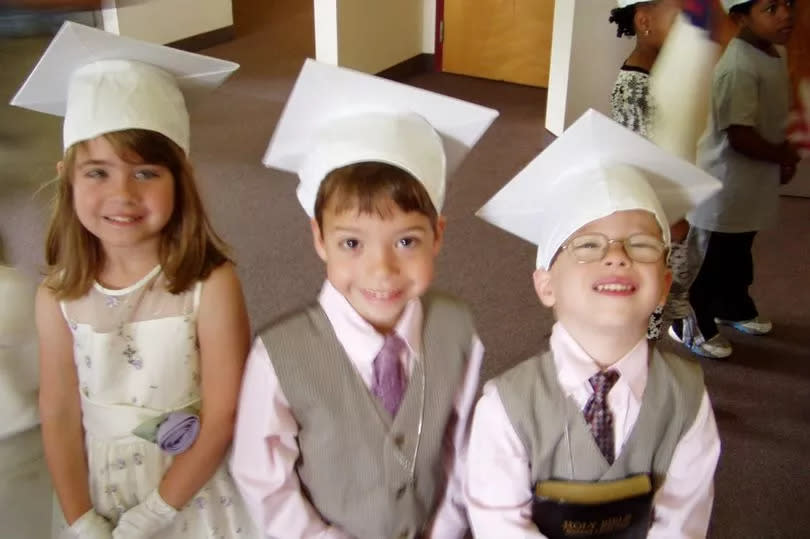 The set of triplets believed to be the first to graduate all together at the same university with first-class honours