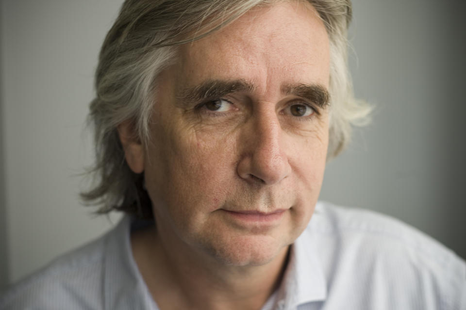 English television producer and scriptwriter Phil Redmond, pictured at his company ICDC's office, in Liverpool. Born 1949 in Liverpool, Redmon is well-known for having created several popular British television series such as Grange Hill, Brookside and Hollyoaks. For over twenty years he also ran his own independent production company, Mersey Television, and was deputy chairman of the Liverpool Culture Company board which organised the 2008 European Capital of Culture events in Liverpool. (Photo by Colin McPherson/Corbis via Getty Images)