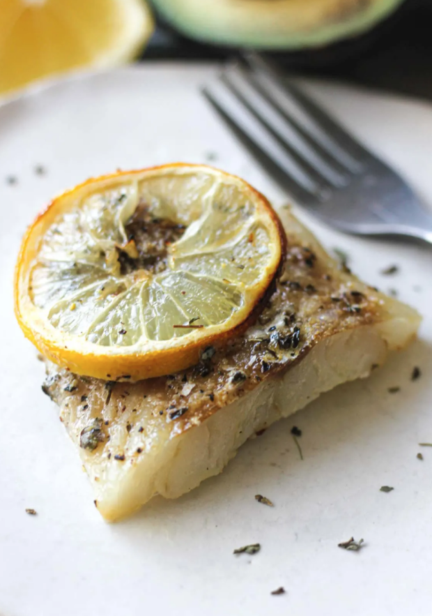 <p>Berry Maple</p><p>Healthy low-carb white fish recipe for dinner or lunch, air fryer lemon cod fillets! No breading required, keto and Weight Watchers-friendly.</p><p><strong>Get the recipe: <a href="https://berrymaple.com/healthy-air-fryer-lemon-cod-fillets/" rel="nofollow noopener" target="_blank" data-ylk="slk:Healthy Air Fryer Lemon Cod Fillets;elm:context_link;itc:0;sec:content-canvas" class="link ">Healthy Air Fryer Lemon Cod Fillets</a></strong></p>