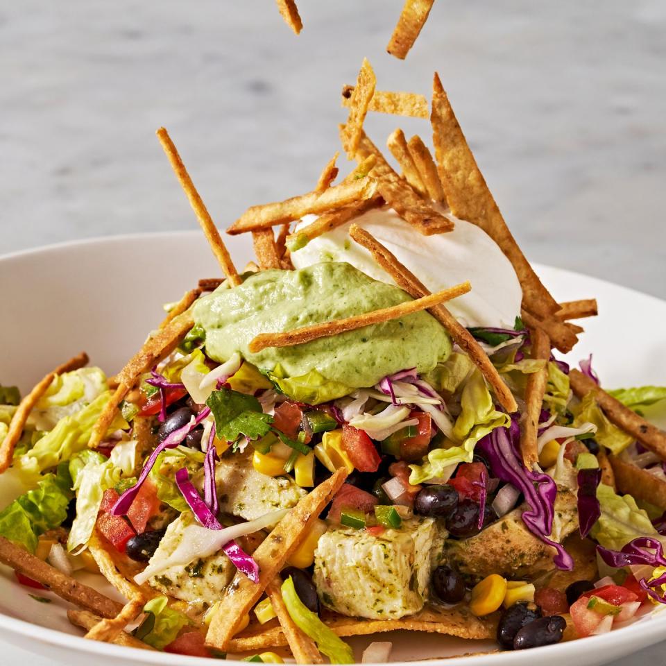 Copycat Cheesecake Factory Mexican Tortilla Salad