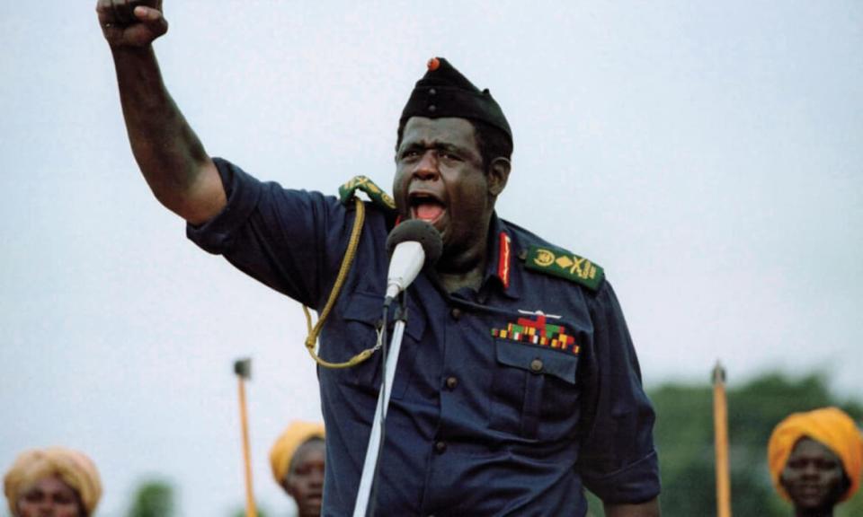 <div class="inline-image__caption"><p>Forest Whitaker as Idi Amin in <em>The Last King of Scotland</em></p></div> <div class="inline-image__credit">Fox Searchlight </div>