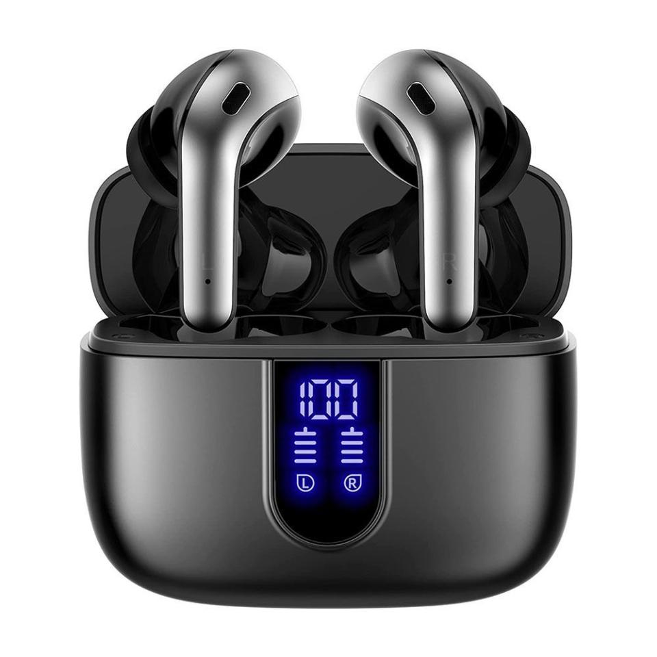 4) Bluetooth Headphones True Wireless Earbuds