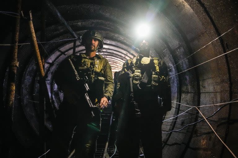 El ejército israelí está lucha contra militantes de Hamas en toda Gaza para tomar represalias por el ataque del 7 de octubre y la red de túneles es su principal objetivo