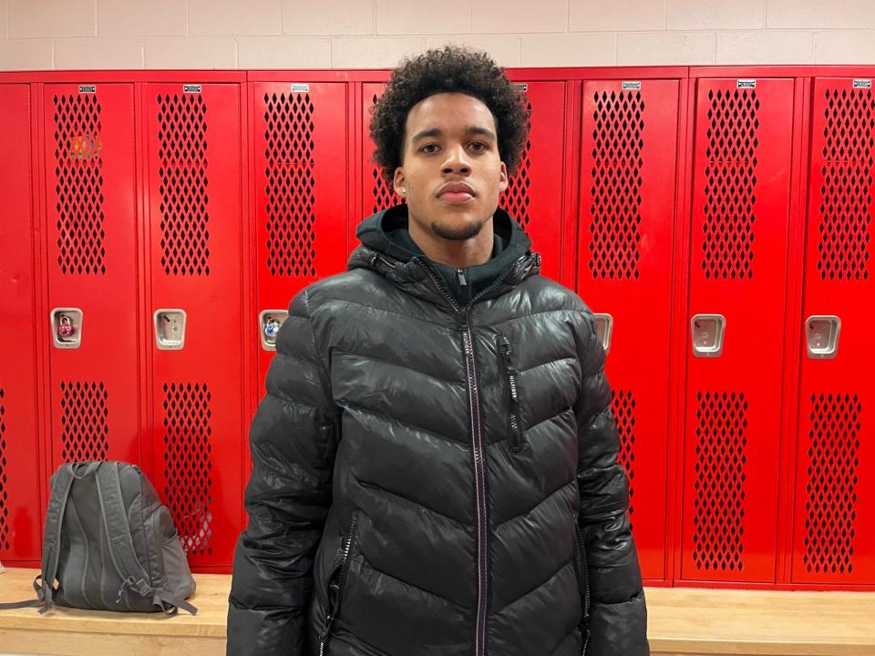 Lenape's Tayvon Gaither scored 21 points to lead his team to a 66-52 victory over Egg Harbor Township in the South Jersey Group 4 semifinals on Friday night.