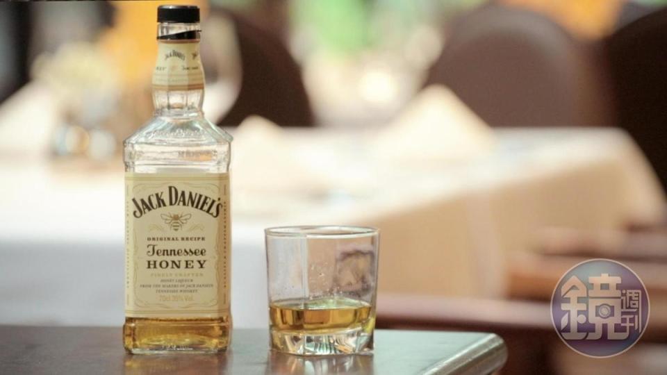 傑克丹尼蜂蜜威士忌醇厚中帶香甜。