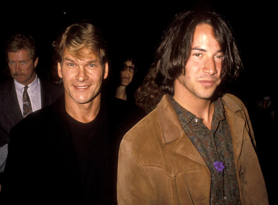 Patrick Swayze and Keanu Reeves