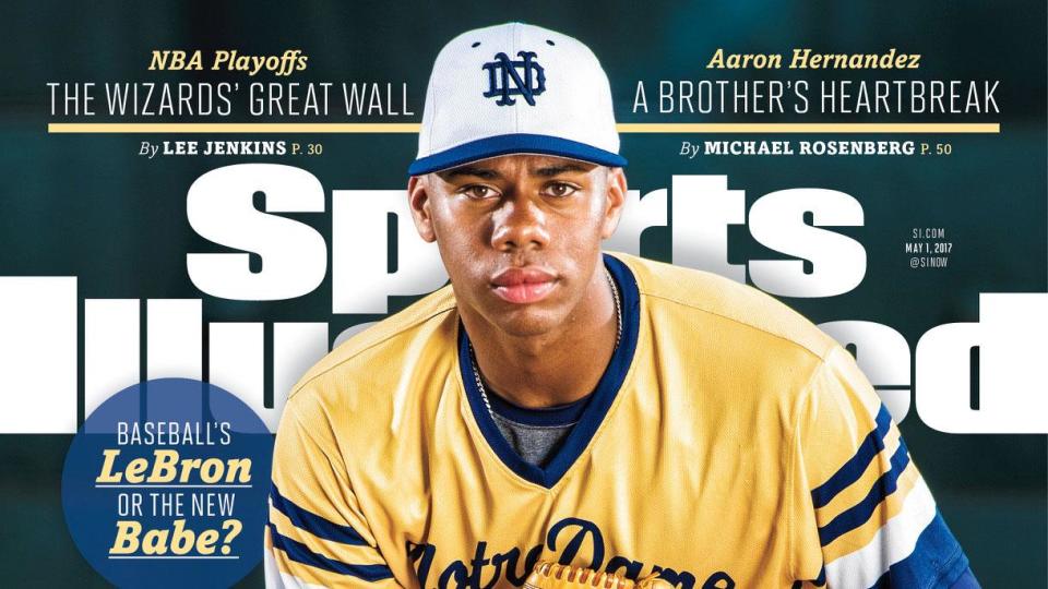 Hunter Greene is only the second high-school pitcher to make the cover of SI. (Sports Illustrated)