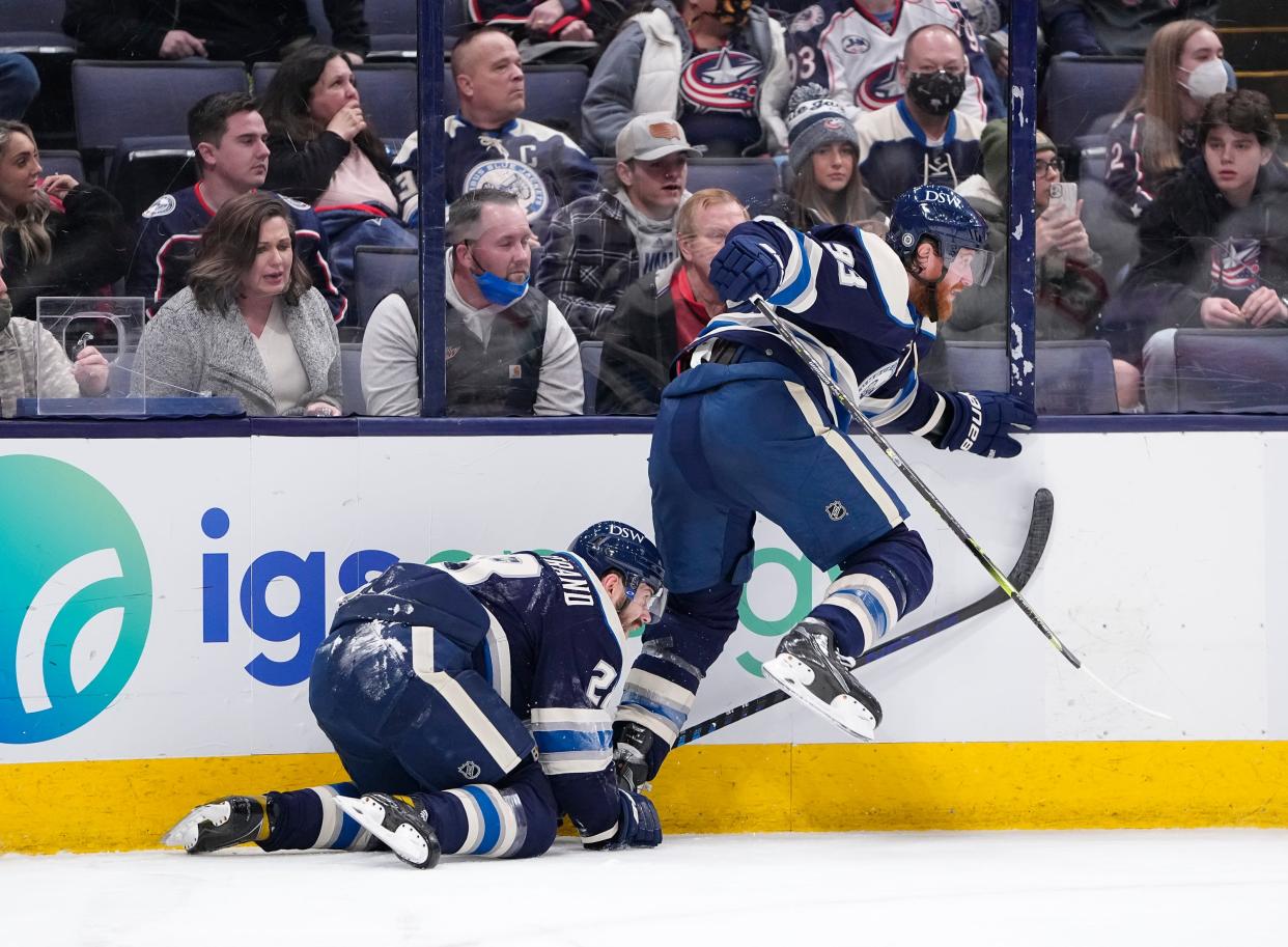 The Blue Jackets entered Tuesday with a record of 18-20-1 and appear to have fallen out of the playoff race.