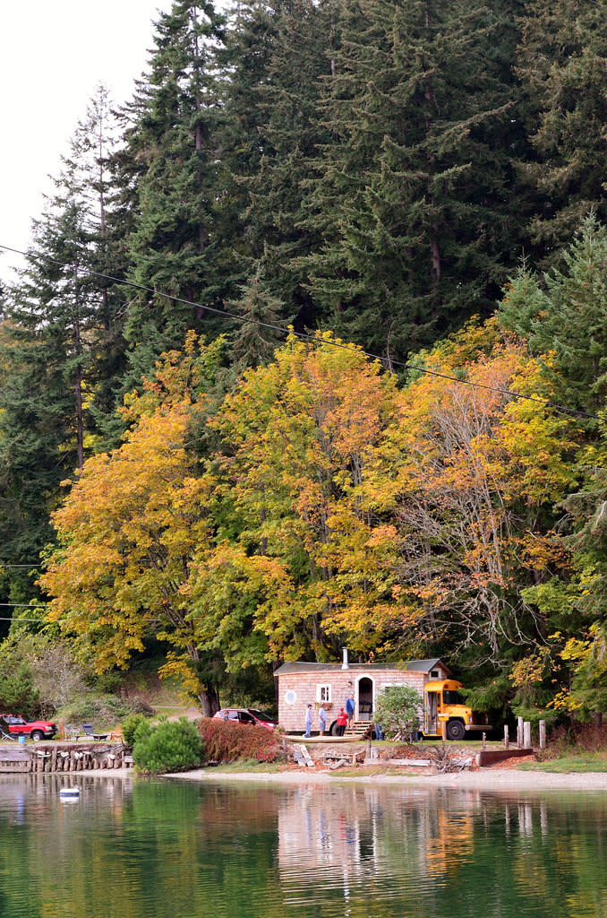 The Tiny School Bus House