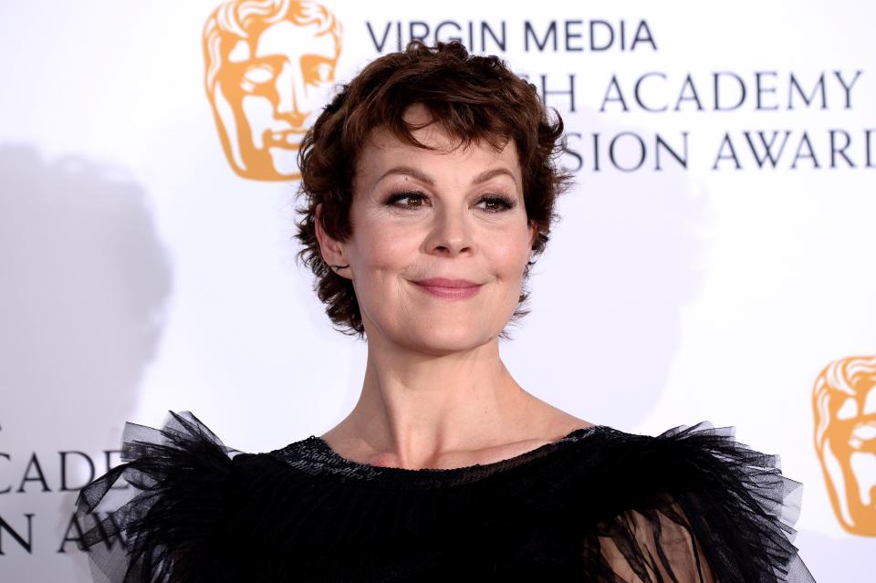 Actress Actor Helen McCrory, 52, has died after battling with cancer. Here, she poses in the Press Room at the Virgin TV BAFTA Television Award at The Royal Festival Hall on May 12, 2019 in London, England.