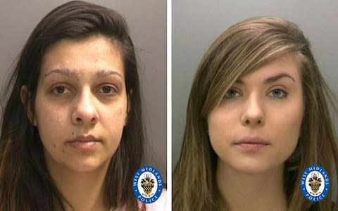 Julianna Chodakiewicz and Natalida Zmuda - Credit: West Midlands Police/PA&nbsp;
