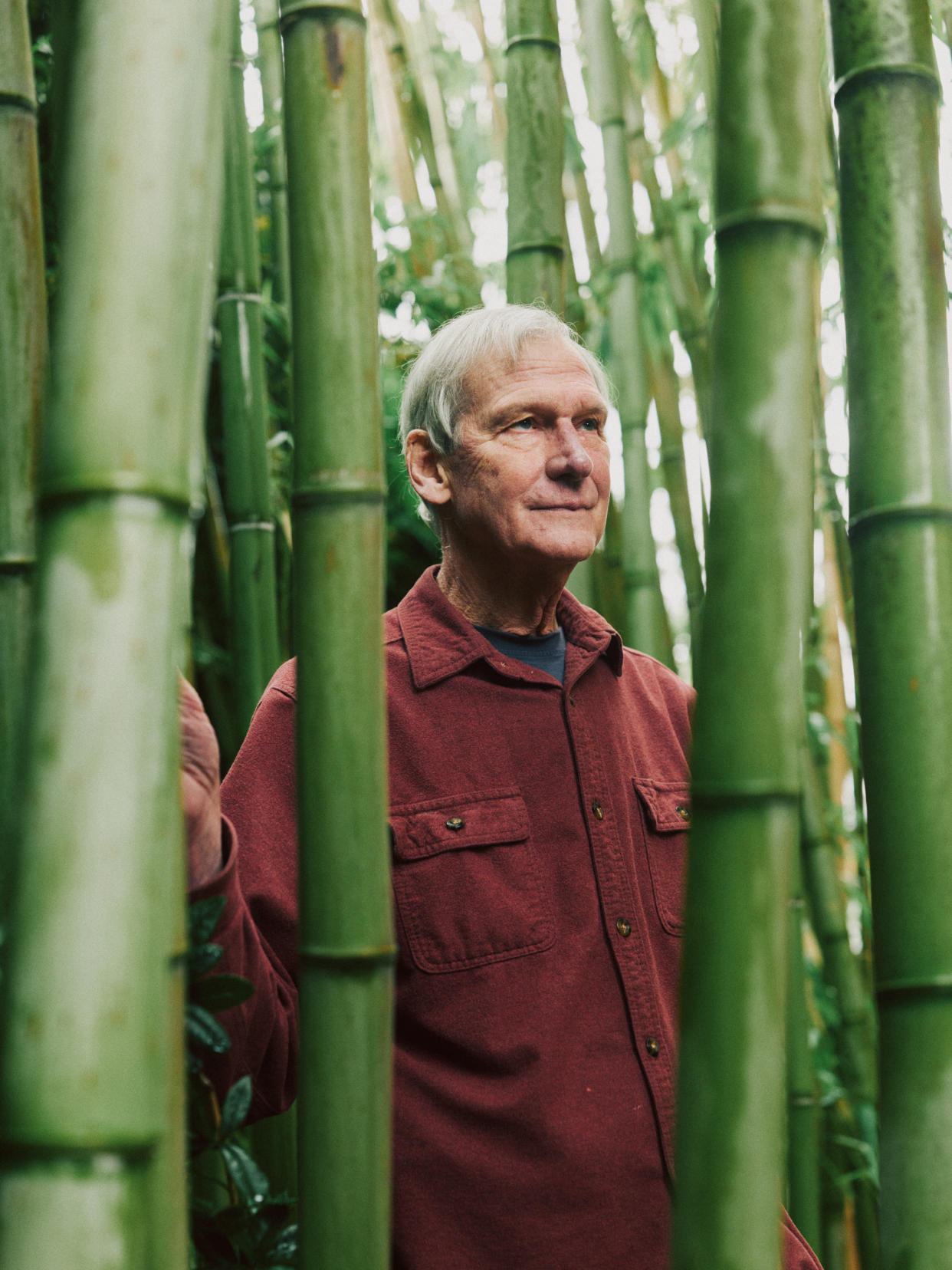 Les Knight, fundador del Movimiento por la Extinción Humana Voluntaria, en su casa de Portland, Oregón, el 29 de octubre de 2022. (Mason Trinca/The New York Times)
