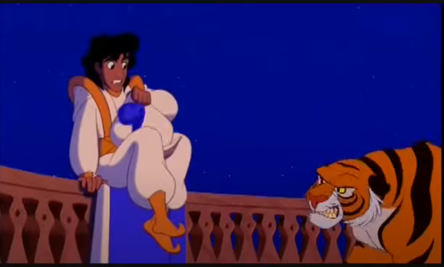 Contrairement aux rumeurs la scène du balcon dans la version anglaise du dessin animé « Aladdin » n’a pas de référence coquine.