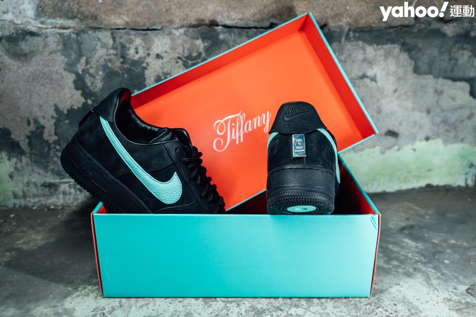 NIKE Air Force 1 x Tiffany & Co. 1837。（Yahoo奇摩運動）