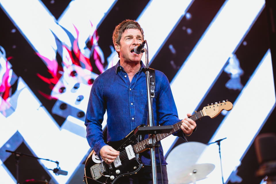 Noel Gallagher performs on stage at Bristol Sounds on June 22, 2022 in Bristol, England. (Photo by Mike Lewis Photography/Redferns)