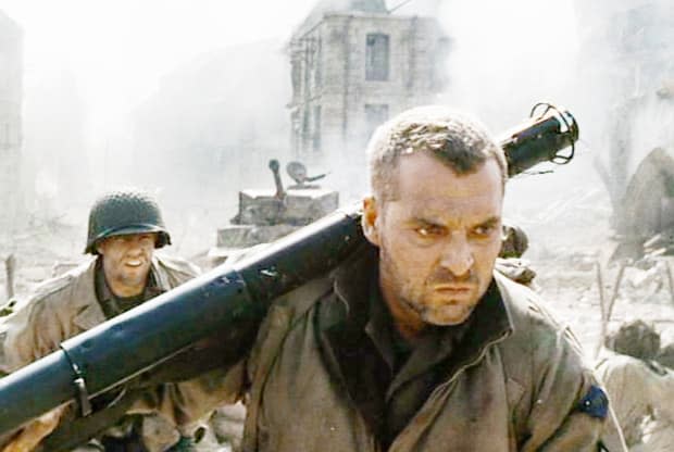 Tom Sizemore as Sgt. Mike Horvath in "Saving Private Ryan"<p>CBS via Getty Images</p>