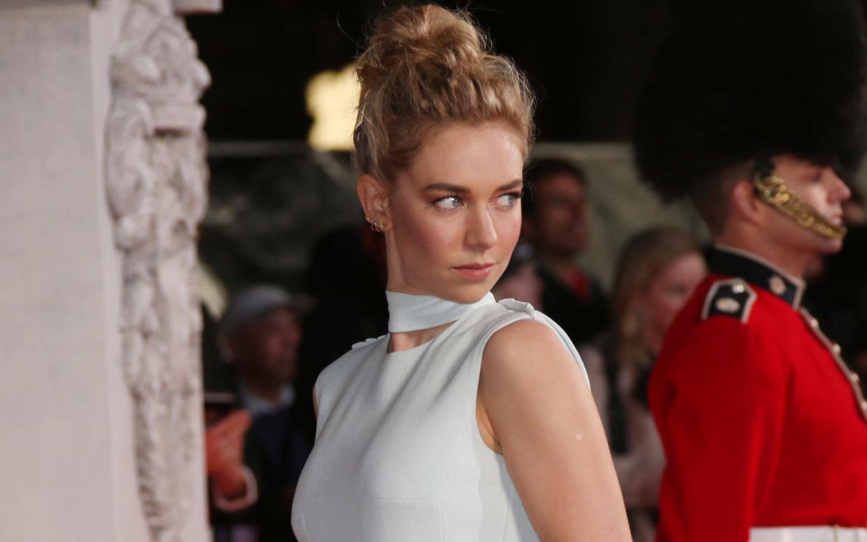 Vanessa Kirby, who played Princess Margaret in The Crown, attends the show's London premiere in November 2016 - Invision