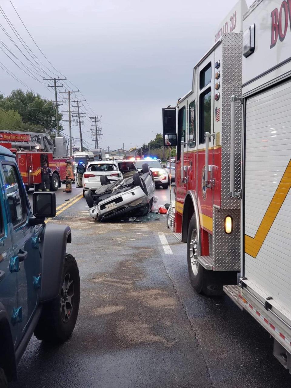 Pregnant Firefighter Megan Goes into Labor After Car Crash, Saves Another Victim and Then Gives Birth