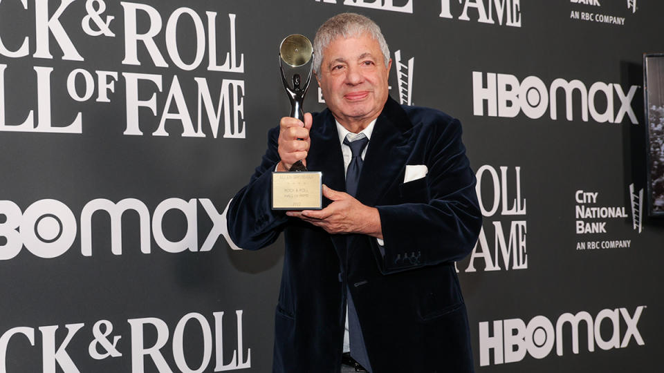 Allen Grubman at the 2022 Rock & Roll Hall of Fame Induction Ceremony Red Carpet held at the Microsoft Theatre on November 5, 2022 in Los Angeles, California.