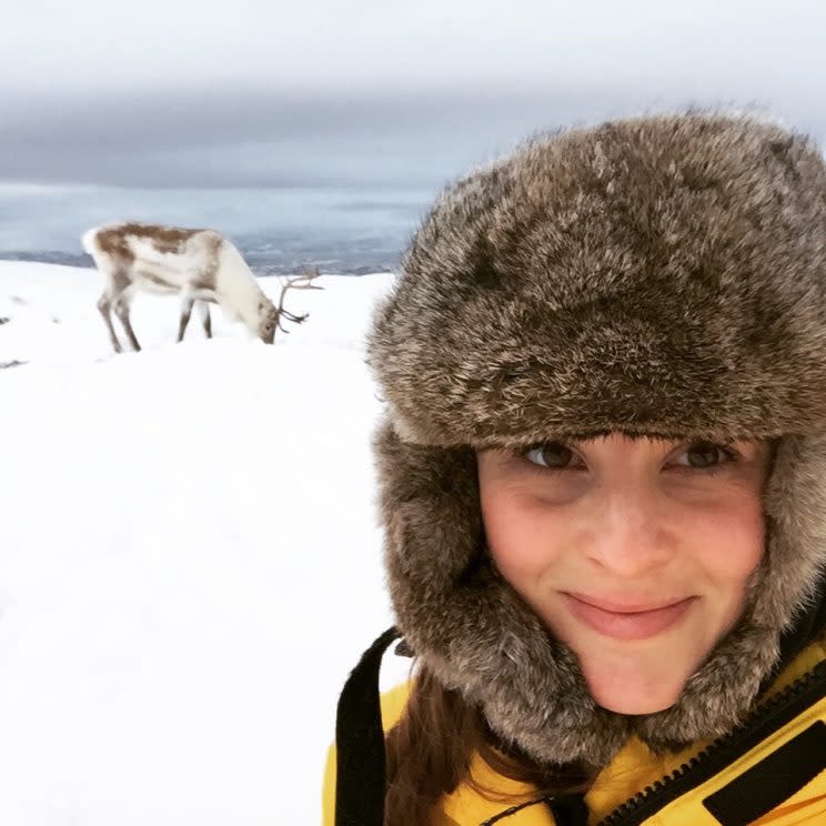 <span>Expedition member, volunteer and physiotherapist Justine Gosling <em>[Photo: Justine Gosling]</em></span>