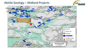 Abitibi Geology - Midland Projects